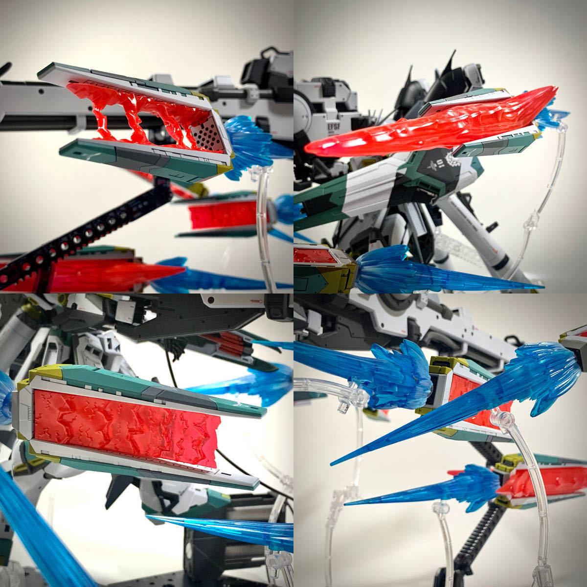 rg hi-νガンダム、ハイパーメガバズーカランチャー、フィンファンネル