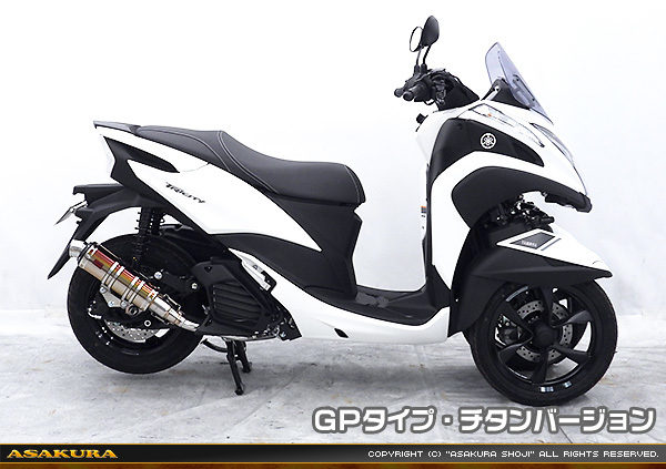 トリシティ125（8BJ-SEK1J）用DDRマフラーの画像5