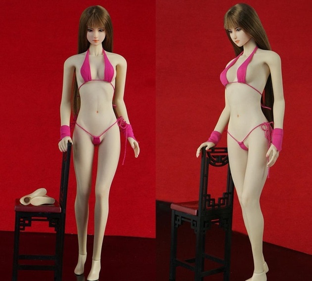 新品未開封！1/6 女性兵士ボディ - アジア形状、狭い肩、取り外し可能な足、シームレスボディ付きの12インチアクションフィギュア人形