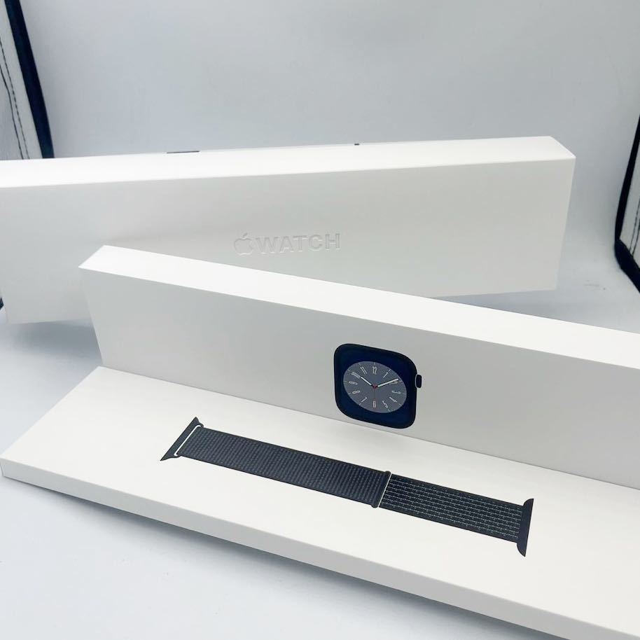◇1円スタート!新品未開封!◇Apple Watch series8 45mm ミッドナイト