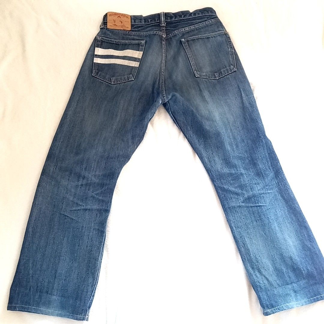 MOMOTARO 桃太郎ジーンズ 色落ち ピンク セルビッジ 岡山 w32 MOMOTARO 桃太郎ジーンズ 色落ち ピンク セルビッジ 岡山 w32