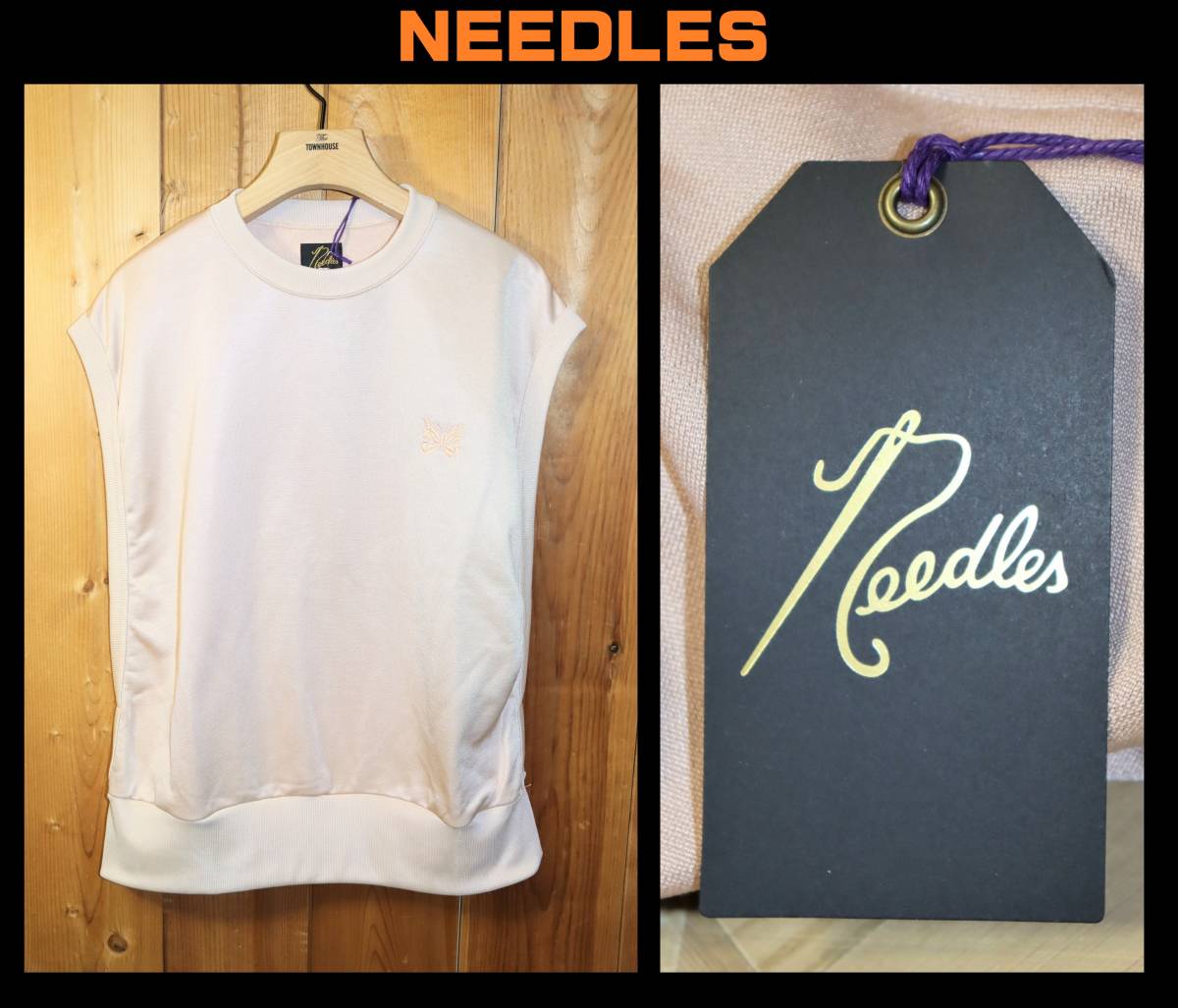 送料無料 即決【未使用】 NEEDLES ★ Sleeveless Tee - C/PE Bright Jersey (MR307) 23SS M ★  ニードルス スリーブレス ノースリーブ