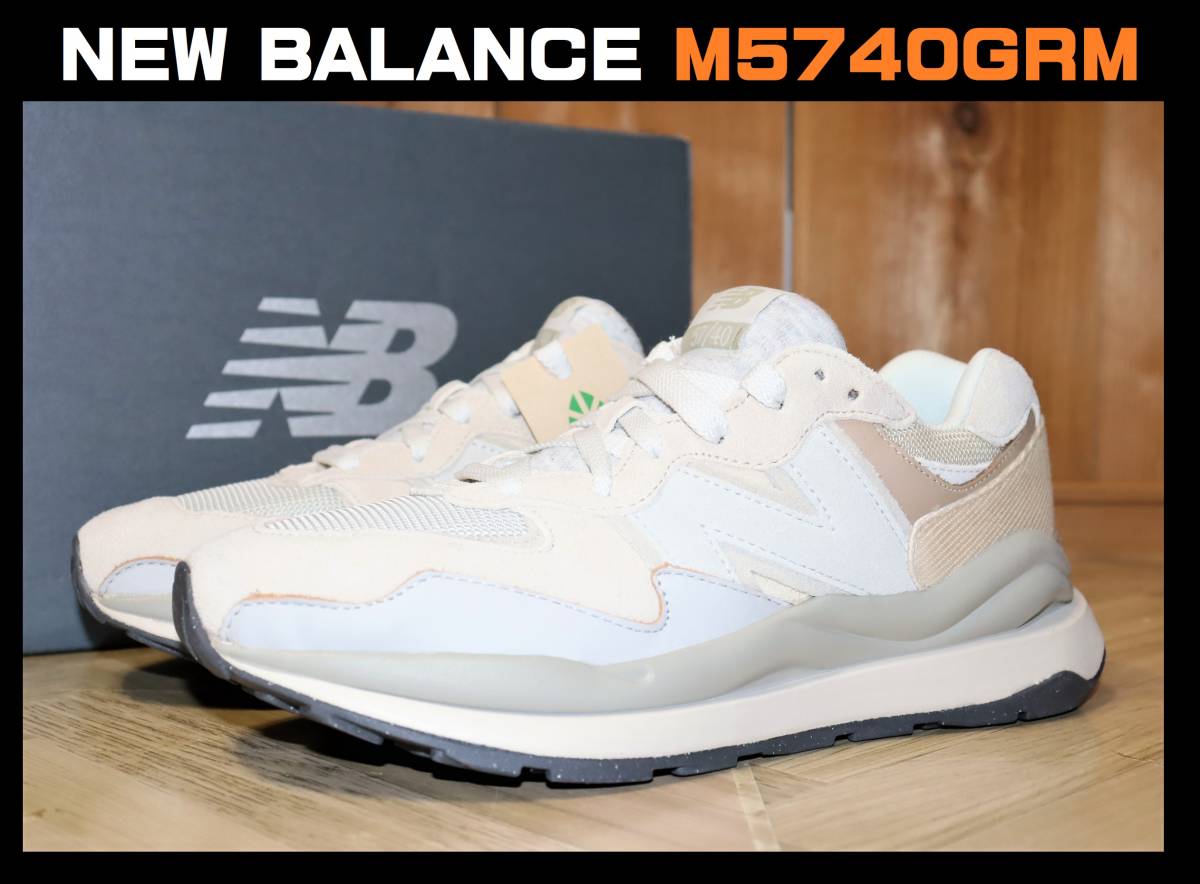 特価即決【未使用】 NEW BALANCE ★ M5740GRM (US8/26cm) ★ ニューバランス M5740 デカロゴ_画像1