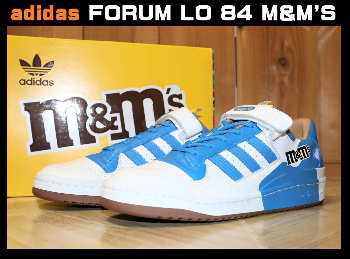 送料無料 即決【未使用】 adidas Originals ★ FORUM LO 84-M&Ms CREW-v1 (US10/28cm) ★ アディダス フォーラム コラボ 別注 GZ1936_画像1