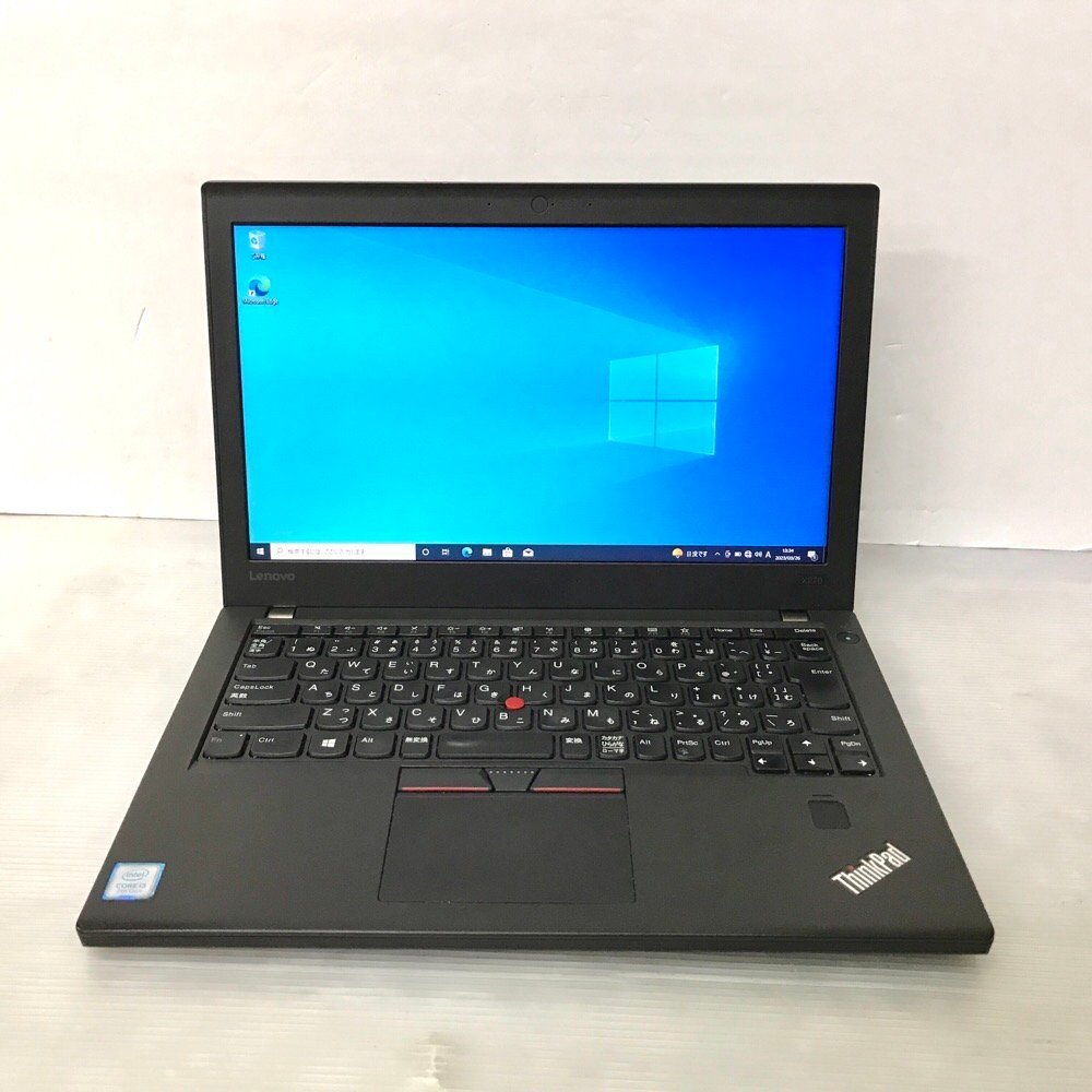 ○12.5型薄型モバイルノート第7世代Lenovo ThinkPad X270 (Core i3