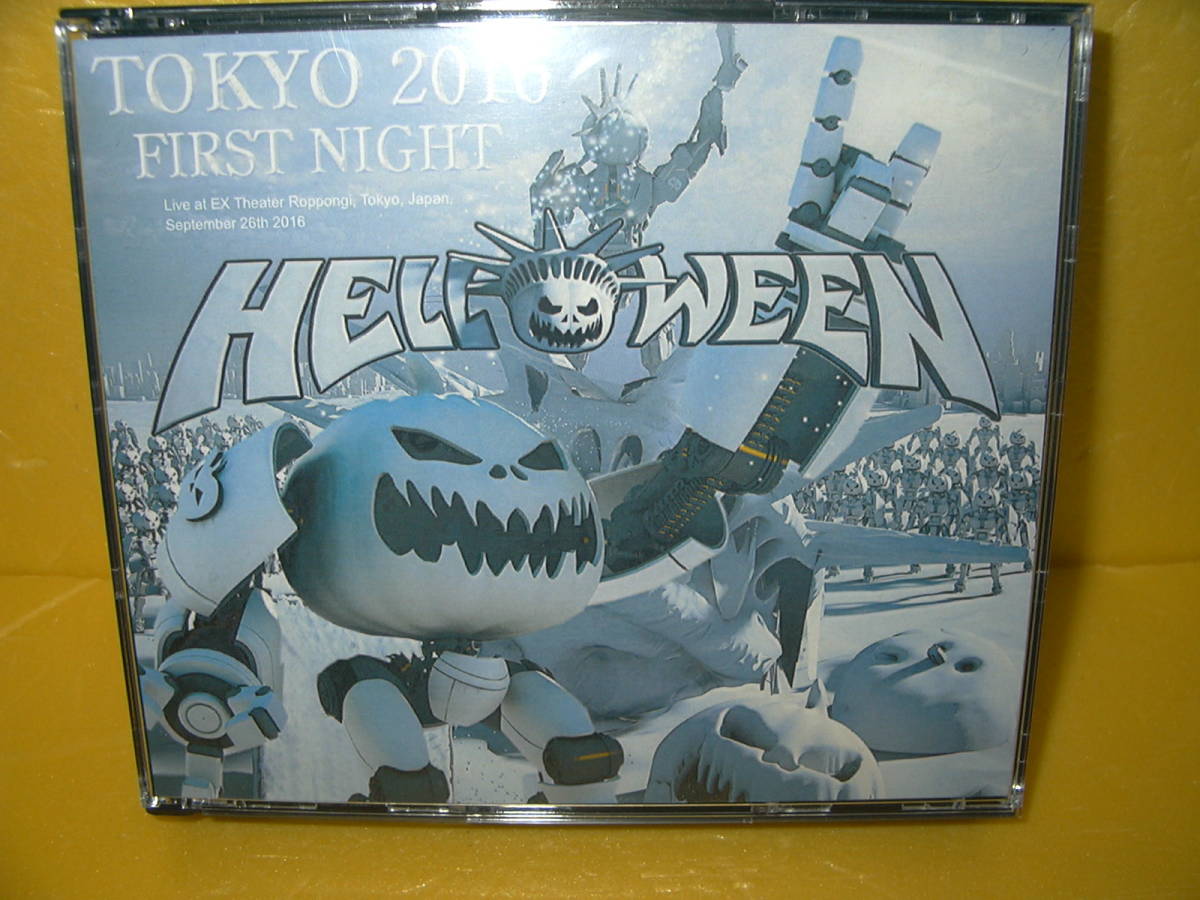 『3CD』HELLOWEEN/AMARANTHE「TOKYO 2016 FIRST NIGHT」_画像1