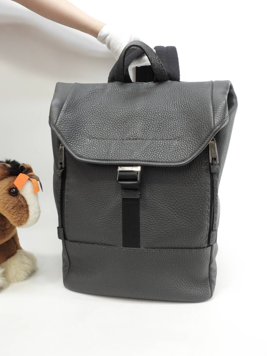 【正規品質保証】 灰 セレリアレザー バックパック フェンディ メンズ 15 美品@ リュックサック その他 【正規品質保証】 灰 セレリアレザー バックパック フェンディ メンズ 15 美品@ リュックサック その他