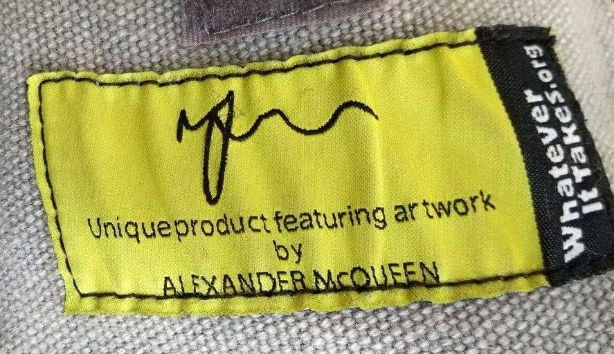  Alexander McQueen アレキサンダーマックイーン Whatever It Takes.org コラボトートバッグ