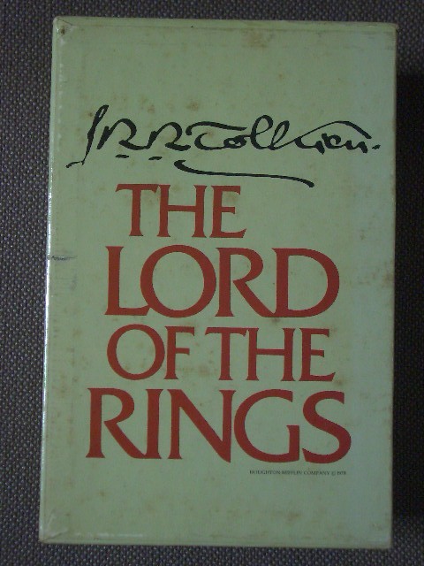 The Lord of the Rings Trilogy Boxed Set 著/ J.R.R. Tolkien ハードカバー Revised Second Edition　英語版。_ボックス表