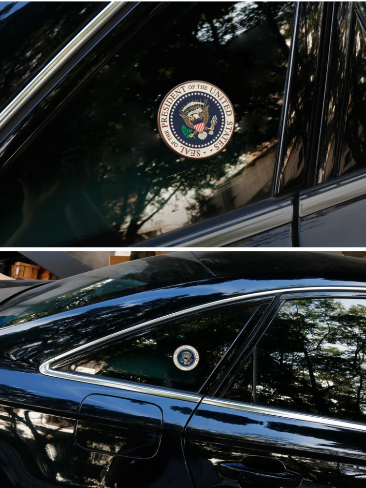 3D metal car sticker American large .. emblem Eagle Hawk badge Cadillac car fender rear trunk window hood decal automobile. accessory 