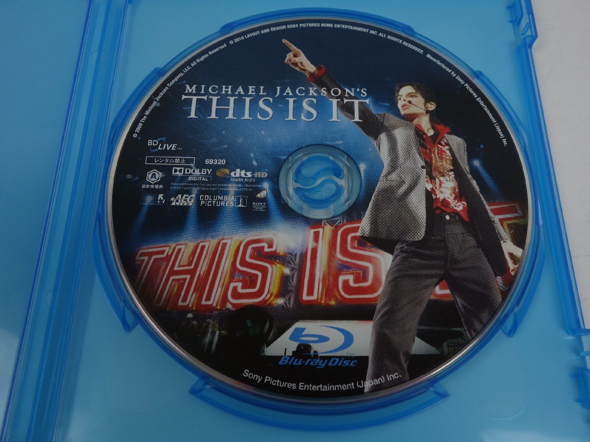 DVD Blue-ray ブルーレイ MACHAEL JACKSON'S マイケル・ジャクソン THIS IS IT BLU69320_画像5