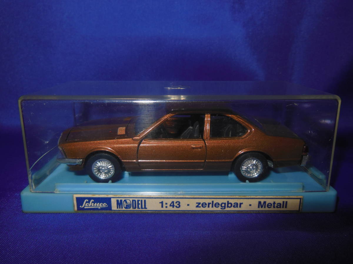 古典 1/43 入手困難 SCHUCO BMW 630 1976年 ボンネット・ドア