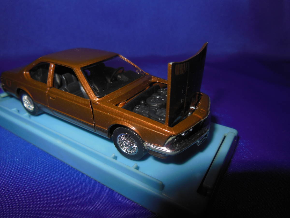 1/43 трудно найти SCHUCO BMW 630 1976 год капот * дверь * багажник открывающийся и закрывающийся Brown Gold запад Германия производства MADE IN W-GERMANY