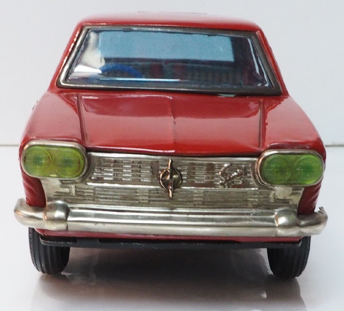 イチコー【日産セドリック スペシャル NISSAN Cedric Special 赤レッド】当時物ブリキ製 自動車 TIN TOY■ニッサン ICHIKO【箱無】0673_画像5