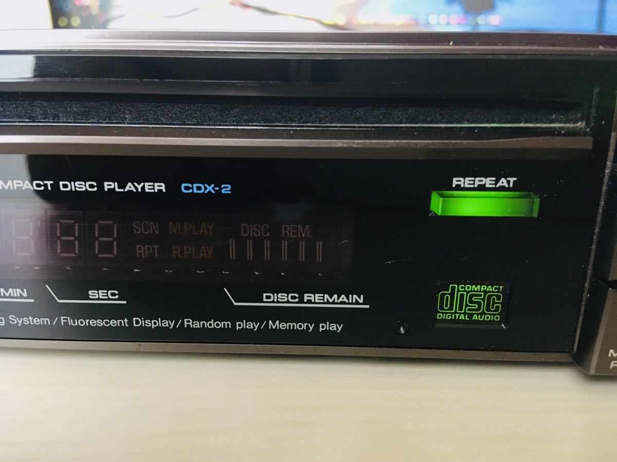 当時物 カロッツェリア CDX-2 CDプレーヤー PIONEER EXTRA CAR 当時物 カロッツェリア CDX-2 CDプレーヤー PIONEER EXTRA CAR