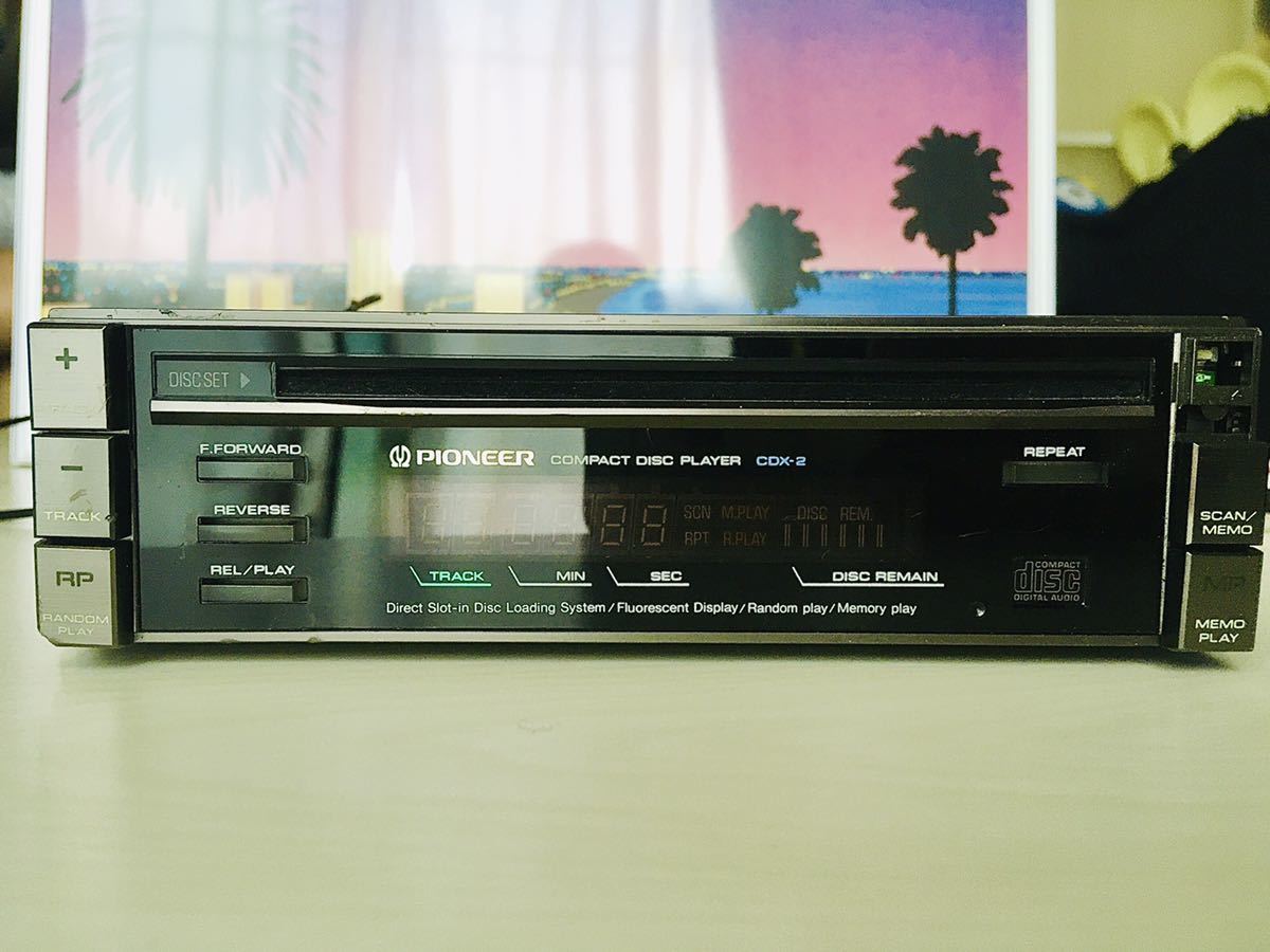 当時物 カロッツェリア CDX-2 CDプレーヤー PIONEER EXTRA CAR 当時物 カロッツェリア CDX-2 CDプレーヤー PIONEER EXTRA CAR
