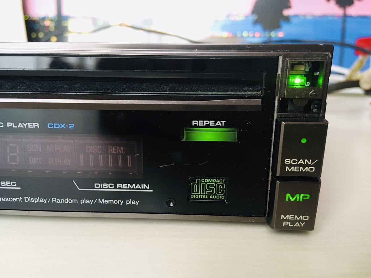 当時物 カロッツェリア CDX-2 CDプレーヤー PIONEER EXTRA CAR 当時物 カロッツェリア CDX-2 CDプレーヤー PIONEER EXTRA CAR