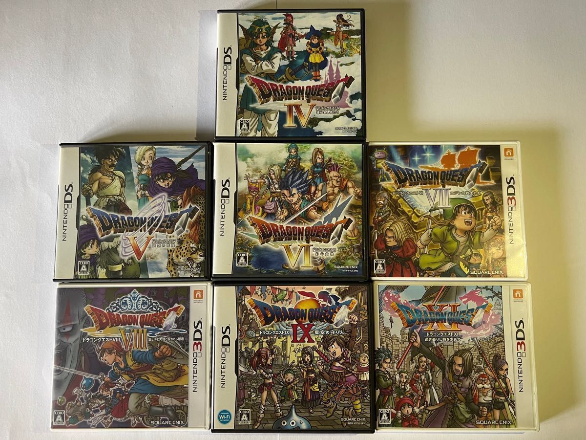 ☆DS・3DS☆ドラゴンクエスト４、５、６、７、８、９、１１☆ドラクエ