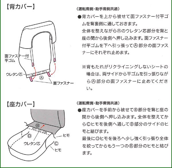 シートカバー 防水 軽トラック 迷彩 ハイゼットトラック S500P S510P 2席分 セット グリーン 緑 4333-33 軽トラ 汎用_画像5