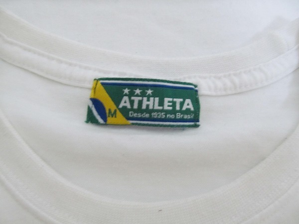 ATHLETA アスレタ プリント Tシャツ 白 M b18065_画像3