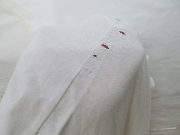難あり カンタベリー CANTERBURY コットン Tシャツ 半袖 メンズ L 白 b18121_画像8