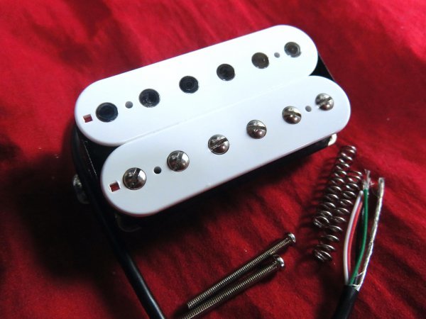 ★限定仕様／特注モデル★Gotoh Pickups／HB-Classic α-アルニコ５-Wh-B◆純国産 高品質 PU ゴトー Bridgr／リア Rear 白 White★Alnico V_画像2