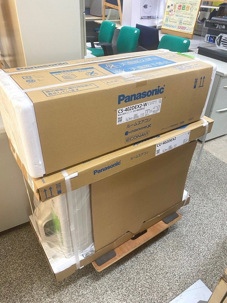 即納】 新品 Panasonic ルームエアコン エオリア CS-402DEX2 空調 冷房