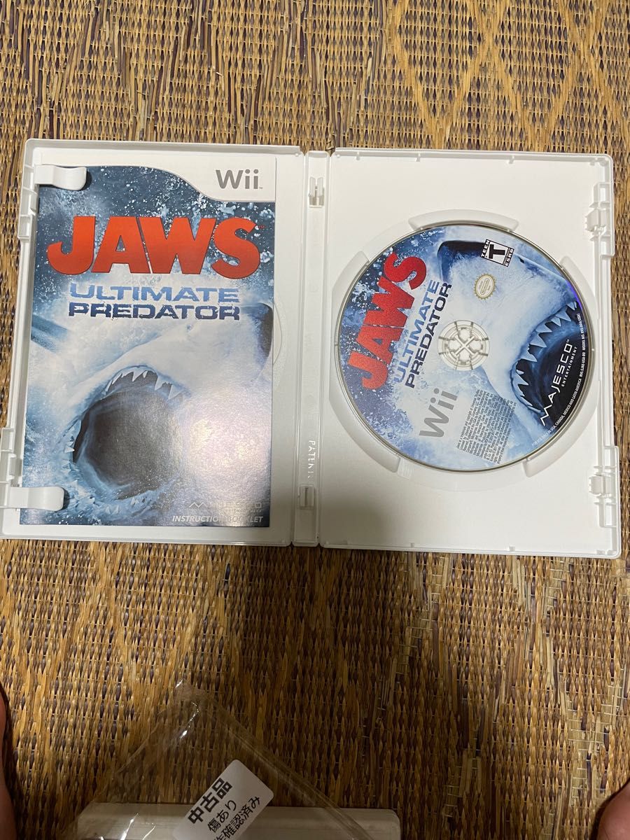 Wii 海外版　ジョーズ　JAWS ULTIMATE PREDATOR ゲームソフト　北米版