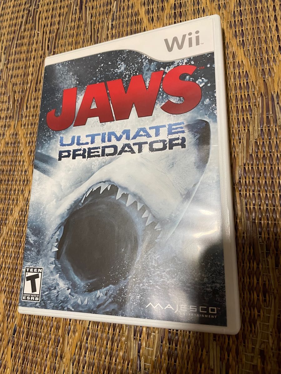 Wii 海外版　ジョーズ　JAWS ULTIMATE PREDATOR ゲームソフト　北米版
