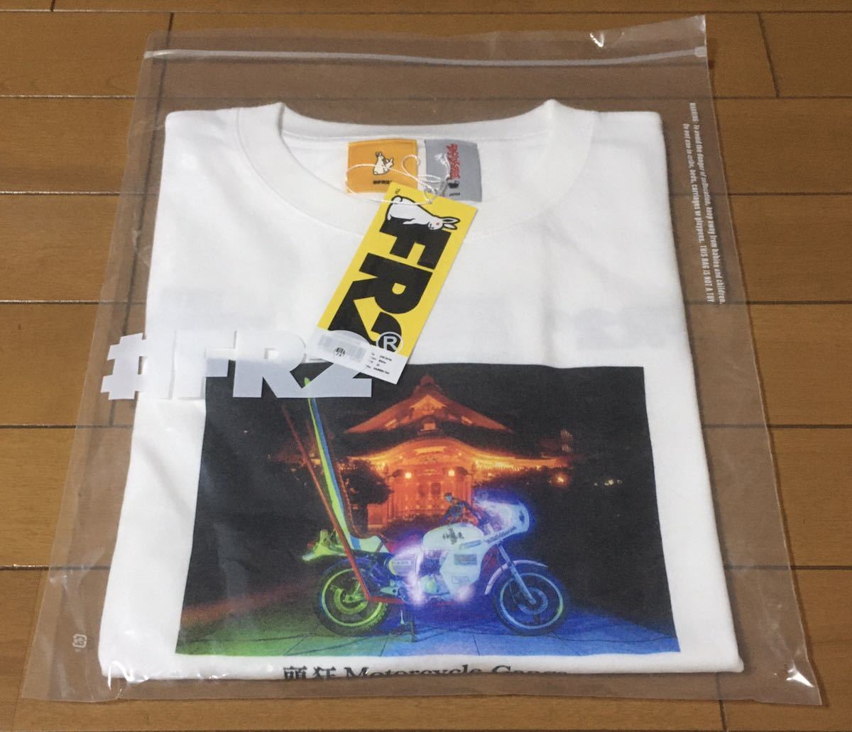 『新品』FR2 × TPC × 神風RACING★Tシャツ★XLサイズ 白 ホワイト★ KAMIKAZE RACING TOKYO PAFORMANCE CLUB バイク 東京リベンジャーズ