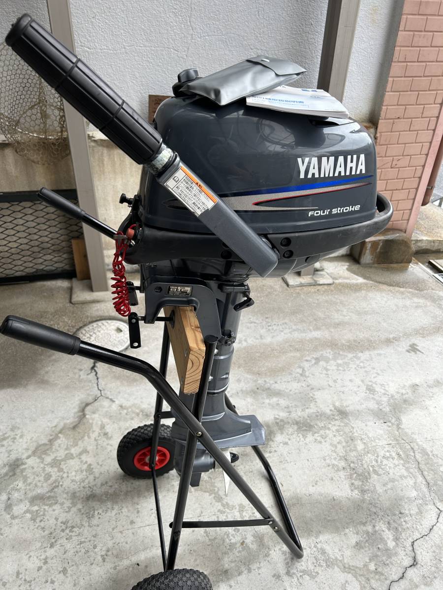 店舗良い [大阪市]☆ヤマハ 4スト 4馬力 S足 作動良好 YAMAHA船外機