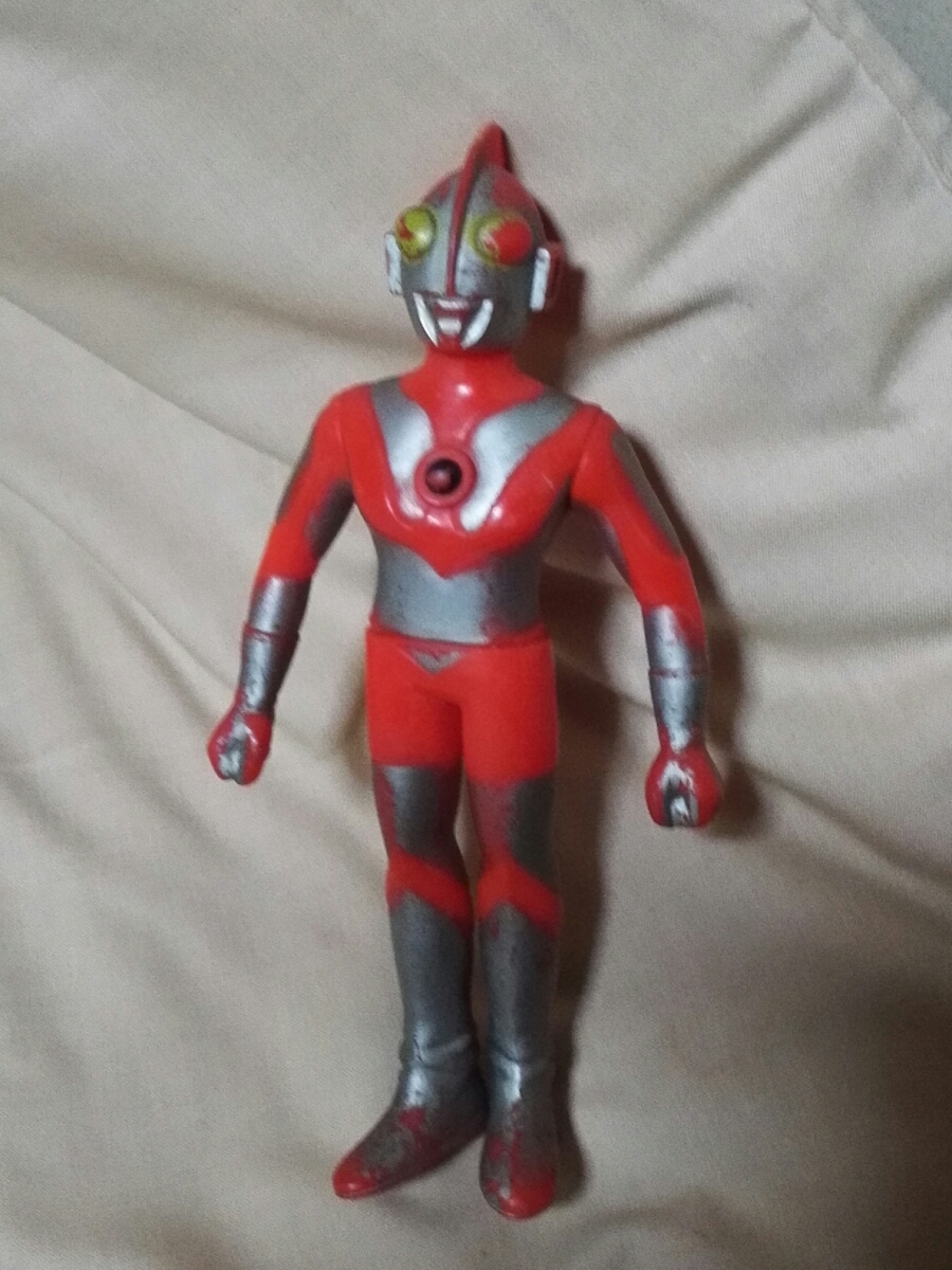 ヤフオク ポピー ウルトラマン ソフビ ジャパン 足型 昭