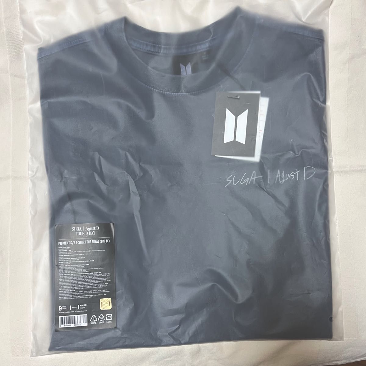 SUGA agustD ユンギ D-DAY ソウルコン ファイナル Tシャツ