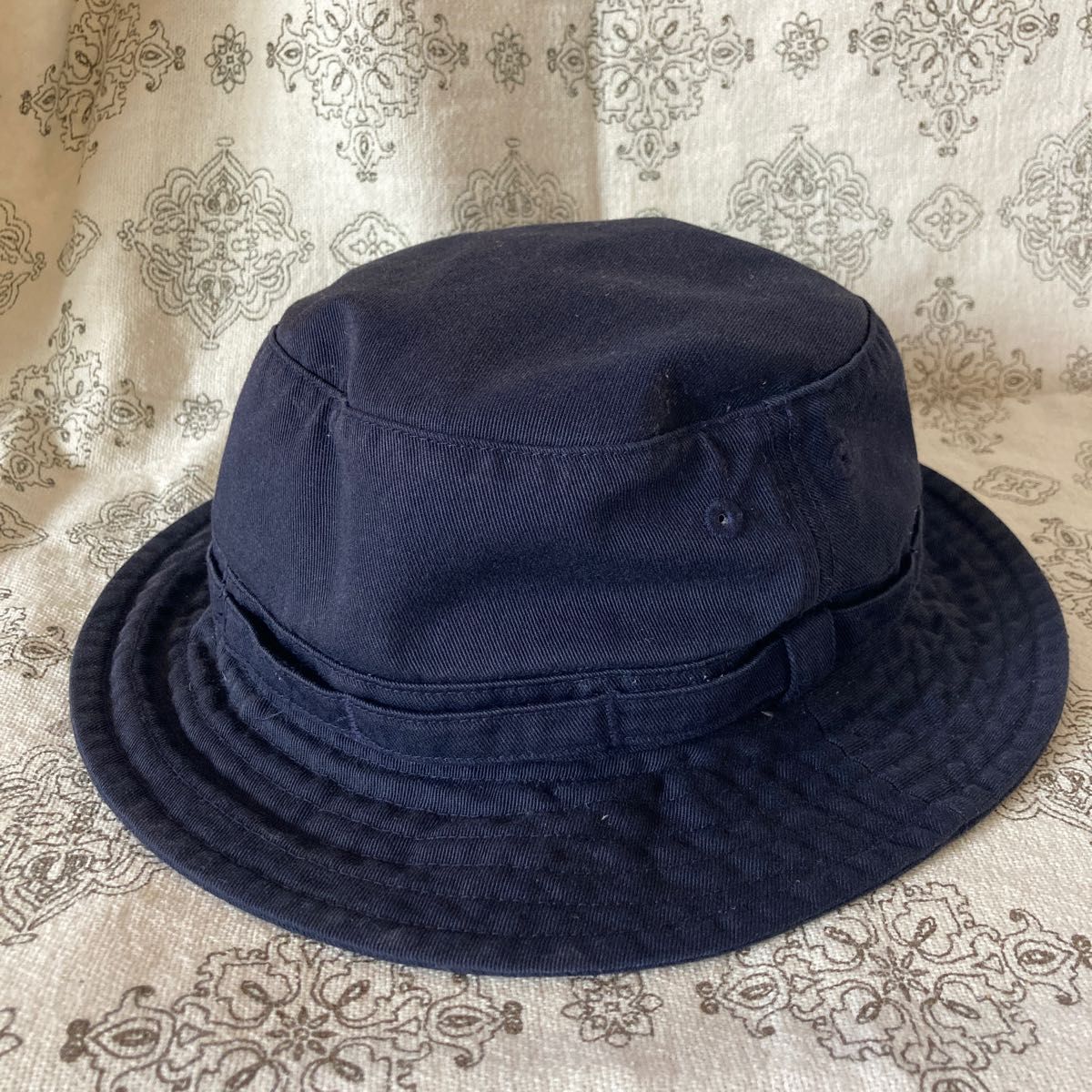 美品 ユニクロ キッズ サファリハット 紺色|PayPayフリマ ユニクロ サファリハット