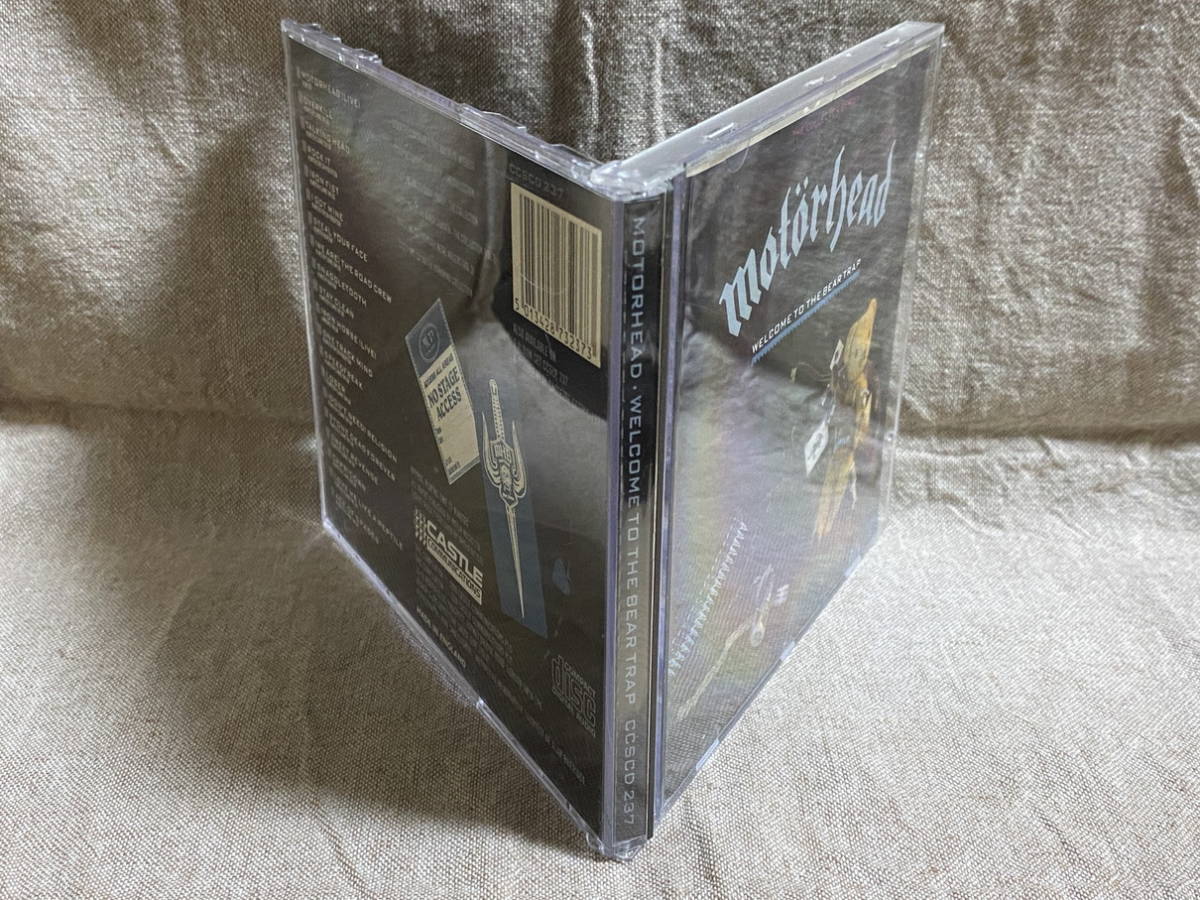MOTORHEAD - WELCOME TO THE BEAR TRAP 90年 ベスト盤 廃盤 レア盤_画像4