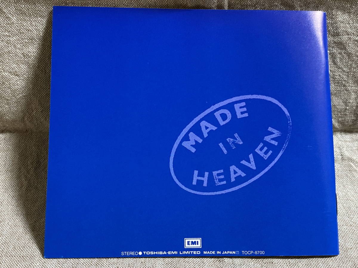 QUEEN - MADE IN HEAVEN 国内初版 日本盤 初回限定盤 ピクチャー盤 オールカラー40Pスペシャル・ブックレット付_画像6