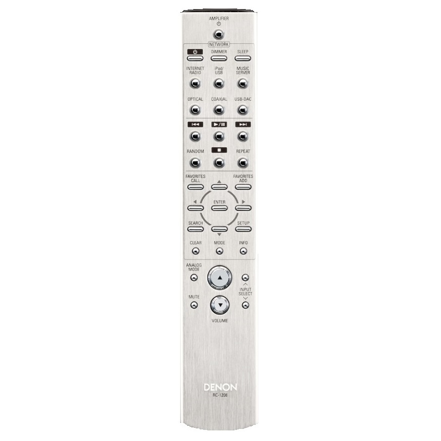 [ free shipping ] DENON new goods remote control RC-1208 network audio player DNP-2500NE for USB DAC etc. 