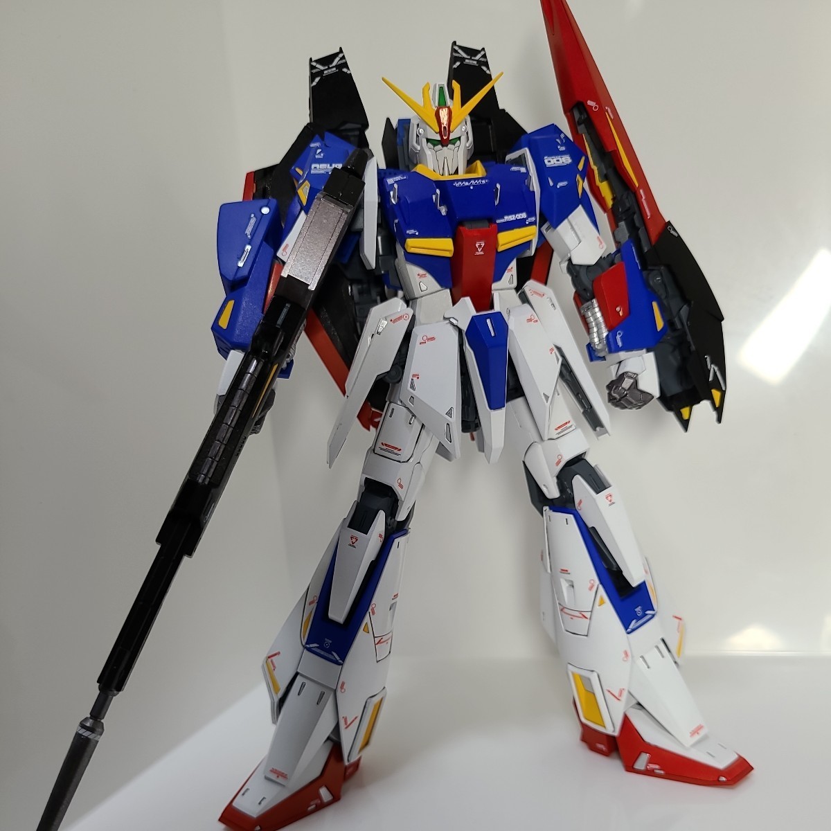 塗装済み MG ゼータガンダム ver.Ka ガンダム 完成品 ガンプラ Z