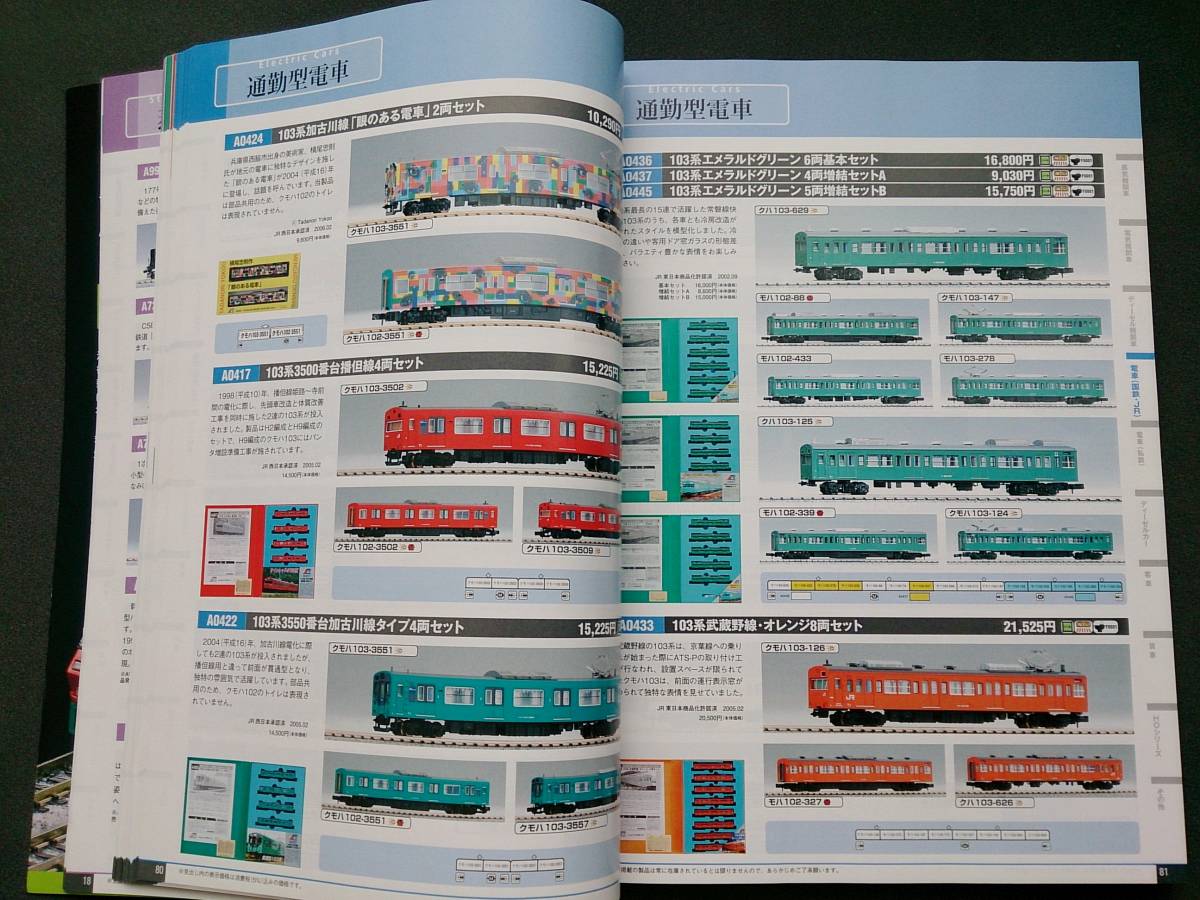 【美本即決】 鉄道模型 MICROACE マイクロエース CATALOG カタログ vol.4 総合基本カタログ号 2009～2012年 増補新版 【448アイテム収載】_画像5