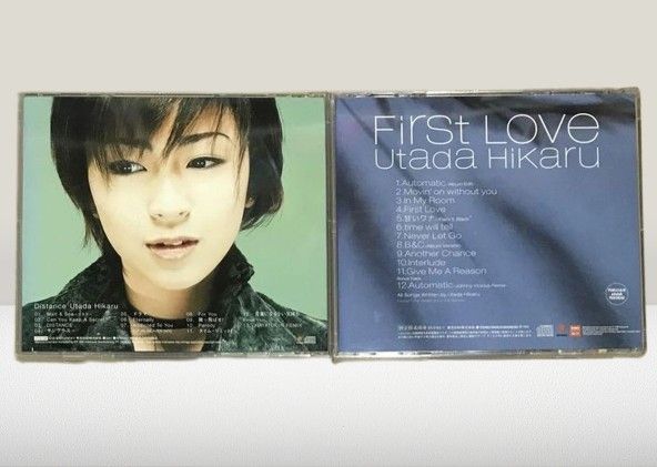 【送料無料】2枚セット 宇多田ヒカル   「DISTANCE」&「First Love」 複数枚購入で10%OFF以上お値引きOK