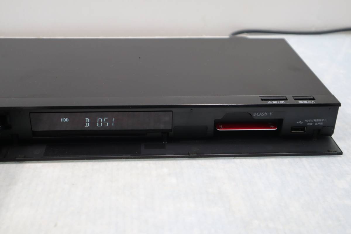 E4229 Y Panasonic パナソニック Blu-ray ブルーレイディスクレコーダー500gb DMR-BRS520 2017年製_画像3