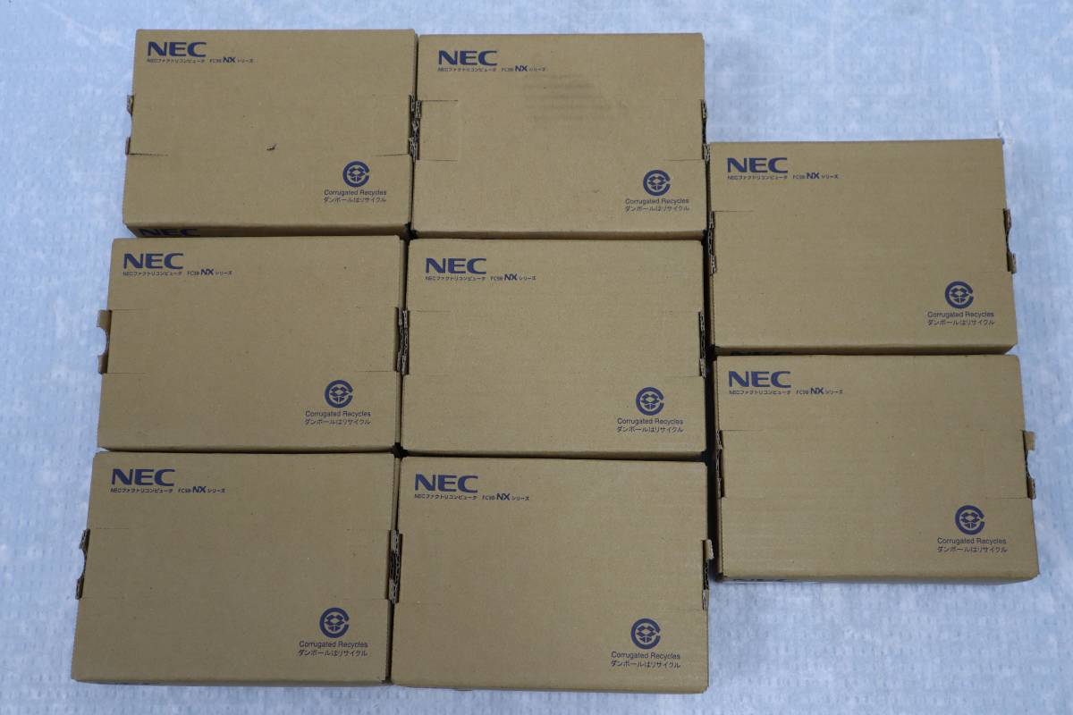 E4314 Y L 新品 8個セット パソコン付属品 マウス MSU0939(ホワイト)(USB)(NEC)