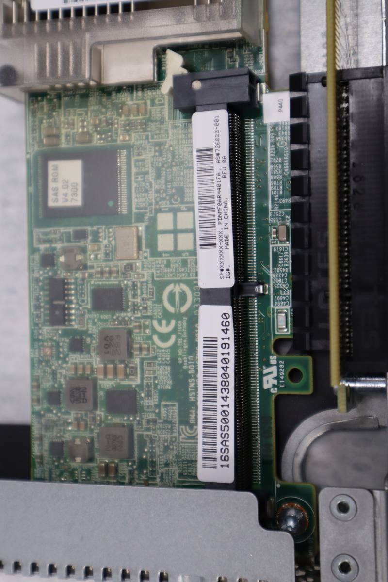 E4184 Y L DL20 Gen 9 HPE 820834-B21 Smart Array P440/2GB FBWC 12Gb 1-Port SAS Controller_画像4