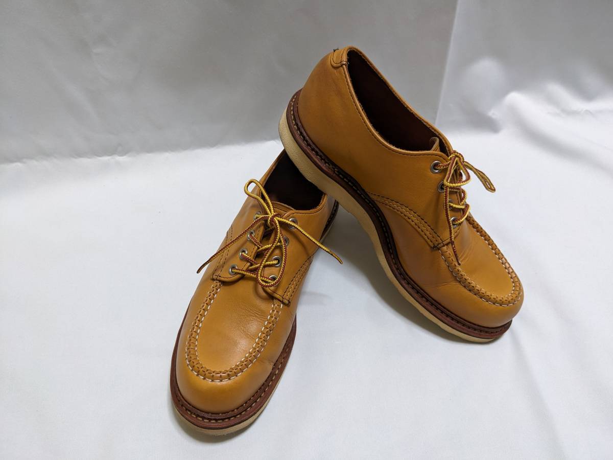 ★レッドウィング◆REDWING●8108 Work Oxford■ワークオックスフォード▲US8.5●Dウィズ◆モックトゥ●Maize Mustang■メイズマスタング