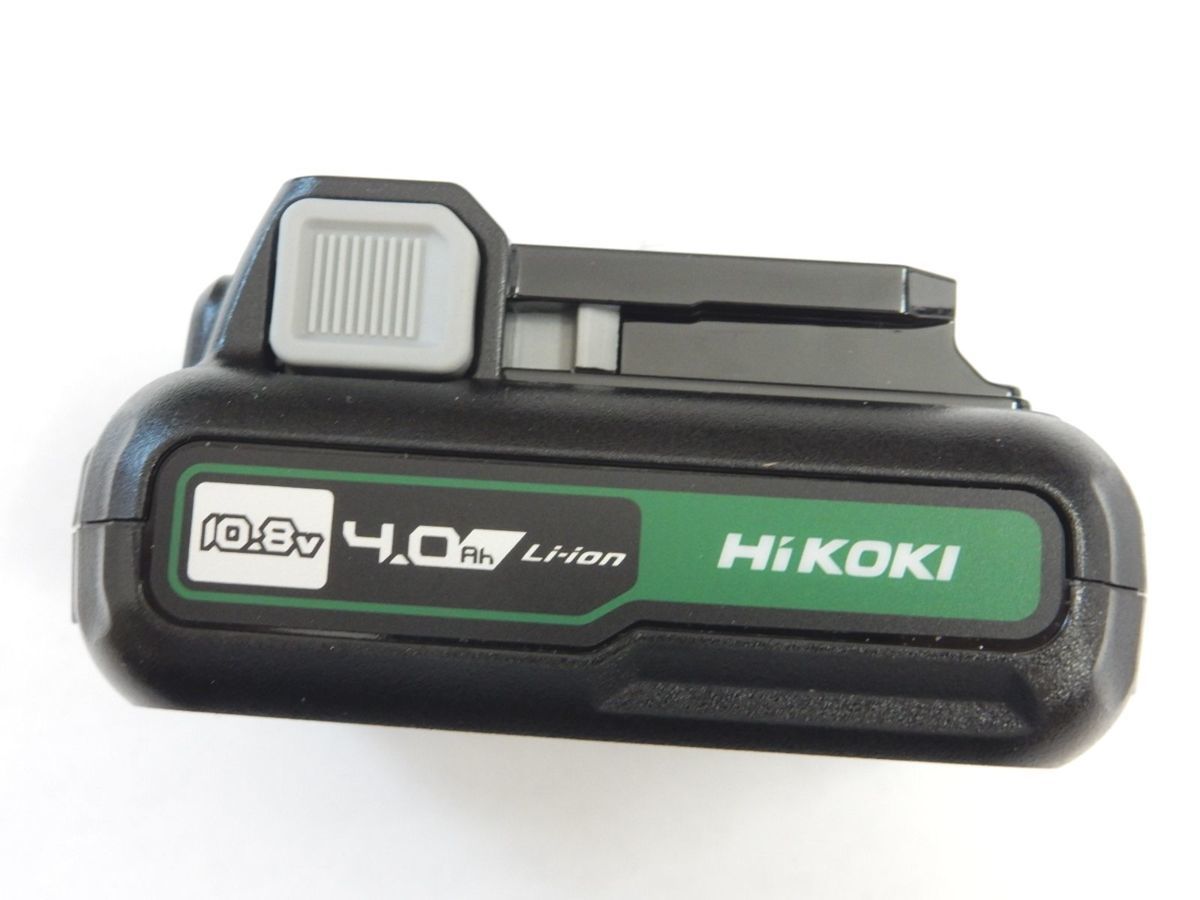 【未使用】HIKOKI 日立工機 10.8V 4.0Ah 純正 リチウムイオン電池【BSL1240M】【領収書可能】【同梱OK】バッテリー_画像2
