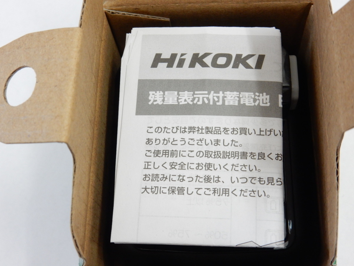 【未使用】HIKOKI 日立工機 10.8V 4.0Ah 純正 リチウムイオン電池【BSL1240M】【領収書可能】【同梱OK】バッテリー_画像5