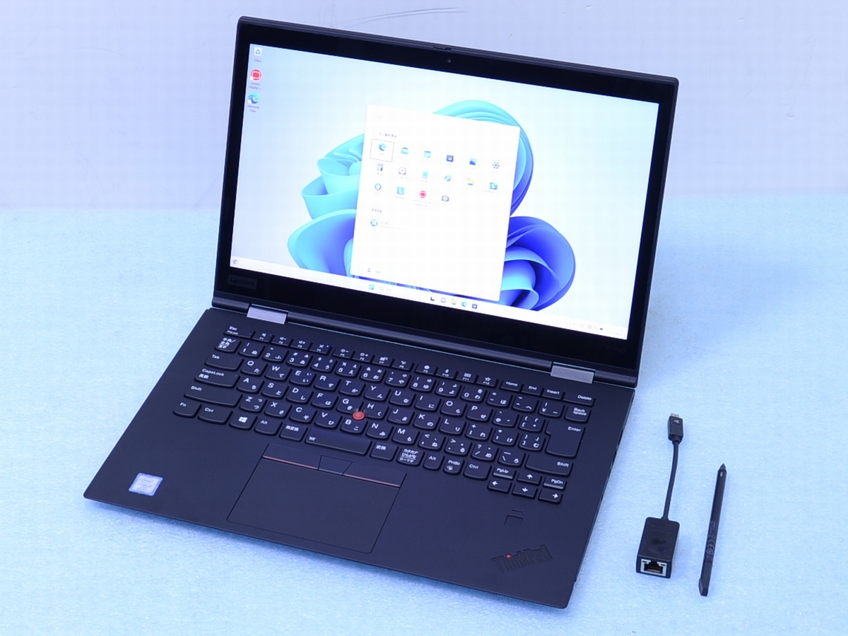 ThinkPad X1 Yoga 3rd WQHD タッチ Core i7 8650U メモリ16GB SSD512GB カメラ ノートパソコン 管理D11_画像1