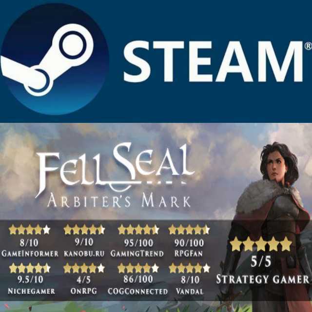 Fell Seal: Arbiter's Mark 日本語対応 PC ゲーム ダウンロード版 STEAM コード キー_画像1