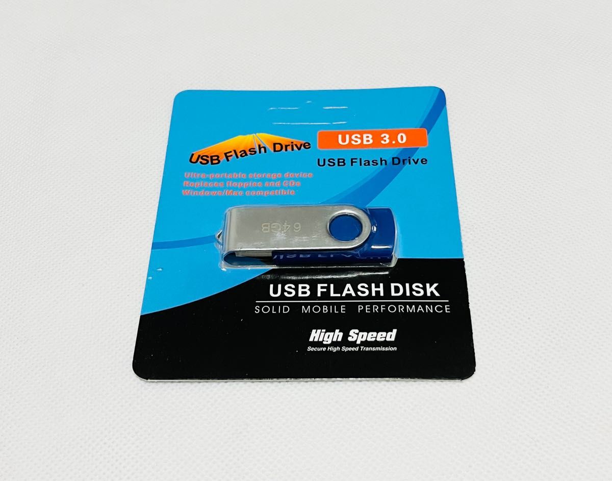 大容量64GB！【USBフラッシュドライブ】USBメモリー　メモリーステック　USBドライブ フラッシュメモリ USBメモリ