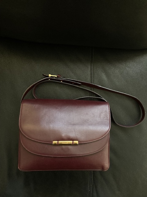訳あり BALLY バッグ 肩掛け 革-